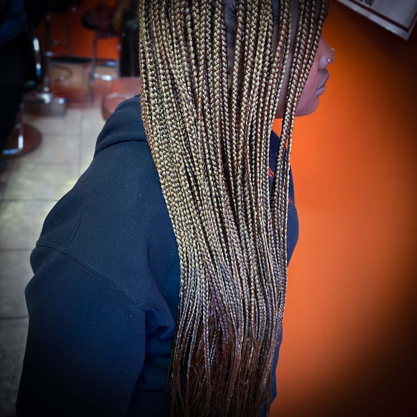Honey Blonde Box Braids